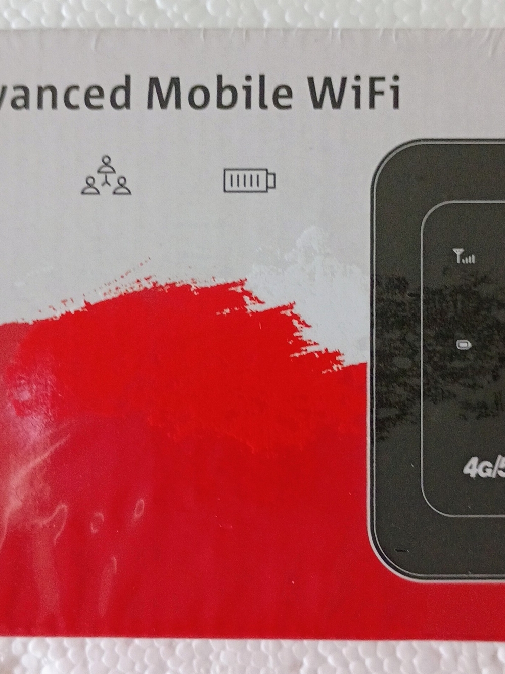 Portable 4G Mobile WiFi Hotspot - Black